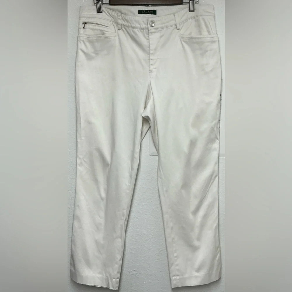 Ralph Lauren White Chinos Slim Fit
